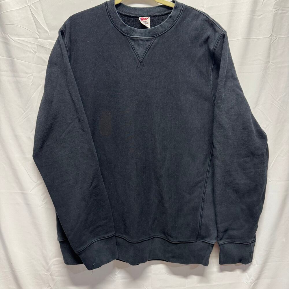 Men's J. Crew XLT Heavyweight Fleece Crewneck Sweatshirt Rugged Workwear Utility